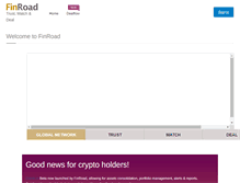 Tablet Screenshot of finroad.com